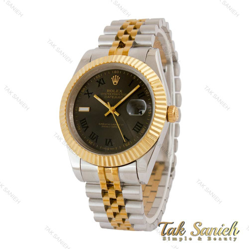 ساعت رولکس دیت جاست 2 مردانه دورنگ طلایی ویمبلدون Rolex-5353-G ساعت رولکس دیت جاست 2 مردانه دورنگ طلایی ویمبلدون Rolex-5353-G