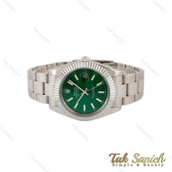 ساعت رولکس دیت جاست 2 مردانه سیلور صفحه سبز اویستری Rolex-5357-G ساعت رولکس دیت جاست 2 مردانه سیلور صفحه سبز اویستری Rolex-5357-G