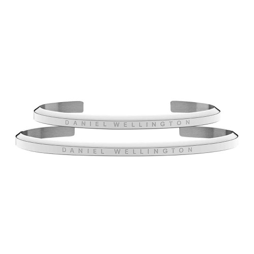 ست دستبند زنانه و مردانه دنیل ولینگتون نقره ای DW-Bracelet-5372-U