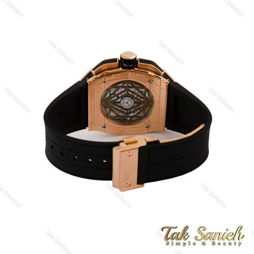 ساعت هابلوت کهکشانی مردانه مستطیلی رزگلد Hublot-5365-G ساعت هابلوت کهکشانی مردانه مستطیلی رزگلد Hublot-5365-G
