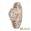 ساعت رولکس زنانه دورنگ رزگلد دورنگین صفحه سفید Rolex-5405-L ساعت رولکس زنانه دورنگ رزگلد دورنگین صفحه سفید Rolex-5405-L