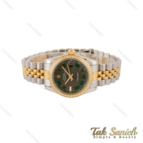 ساعت رولکس زنانه دو رنگ طلایی ویمبلدون دورنگین Rolex-5406-L ساعت رولکس زنانه دو رنگ طلایی ویمبلدون دورنگین Rolex-5406-L