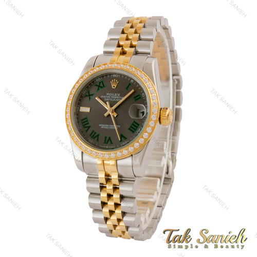 ساعت رولکس زنانه دو رنگ طلایی ویمبلدون دورنگین Rolex-5406-L ساعت رولکس زنانه دو رنگ طلایی ویمبلدون دورنگین Rolex-5406-L