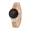 ساعت زنانه DW بند فلزی رزگلد صفحه مشکی صدفی DW-5411-L ساعت زنانه DW بند فلزی رزگلد صفحه مشکی صدفی DW-5411-L