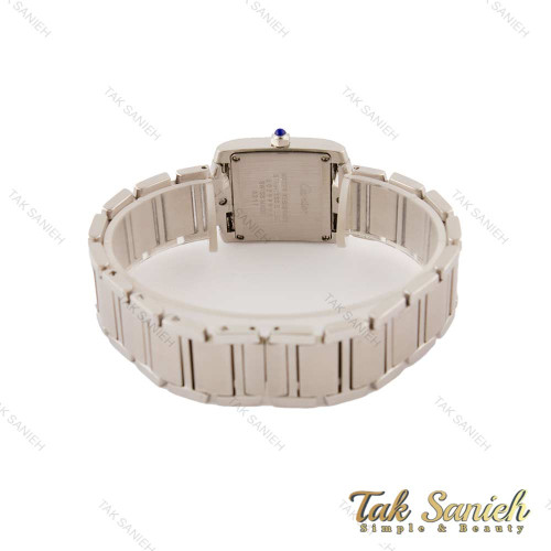ساعت کارتیه تانک زنانه نقره ای سایز مدیوم Cartier-5443-M-L