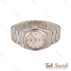 ساعت تیسوت PRX زنانه تمام نقره ای Tissot-5468-L ساعت تیسوت PRX زنانه تمام نقره ای Tissot-5468-L