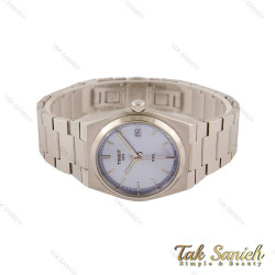 ساعت تیسوت زنانه PRX استیل صفحه آبی یخی Tissot-5469-L ساعت تیسوت زنانه PRX استیل صفحه آبی یخی Tissot-5469-L