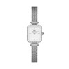 ساعت DW زنانه مستطیلی ظریف سیلور صفحه سفید دورنگین DW-5513-L ساعت DW زنانه مستطیلی ظریف سیلور صفحه سفید دورنگین DW-5513-L