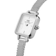 ساعت دنیل ولینگتون مینی زنانه مستطیلی سیلور صفحه سفید DW-5519-L ساعت دنیل ولینگتون مینی زنانه مستطیلی سیلور صفحه سفید DW-5519-L