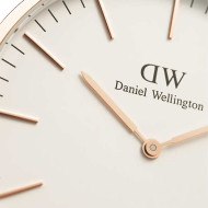ساعت دنیل ولینگتون مردانه رزگلد بند چرم زرشکی DW-4692-G ساعت دنیل ولینگتون مردانه رزگلد بند چرم زرشکی DW-4692-G