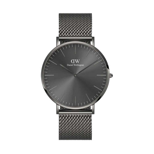 ساعت دنیل ولینگتون مردانه بند حصیری نوک مدادی DW-4694-G