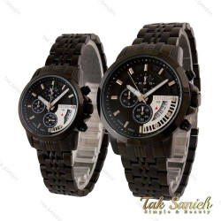ساعت ست سیتیزن VIP سه موتوره تمام مشکی Citizen-4703-S
