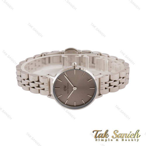 ساعت دنیل ولینگتون زنانه نقره ای صفحه طوسی DW-4711-L