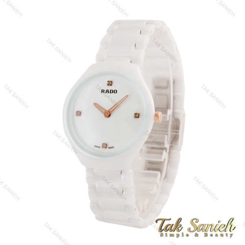 ساعت رادو زنانه سفید سرامیک Rado-4725-L ساعت رادو زنانه سفید سرامیک Rado-4725-L