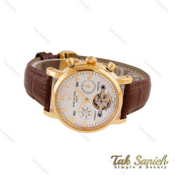 ساعت پتک فیلیپ مردانه اتوماتیک طلایی بند چرم قهوه ای patek-4734-G ساعت پتک فیلیپ مردانه اتوماتیک طلایی بند چرم قهوه ای patek-4734-G