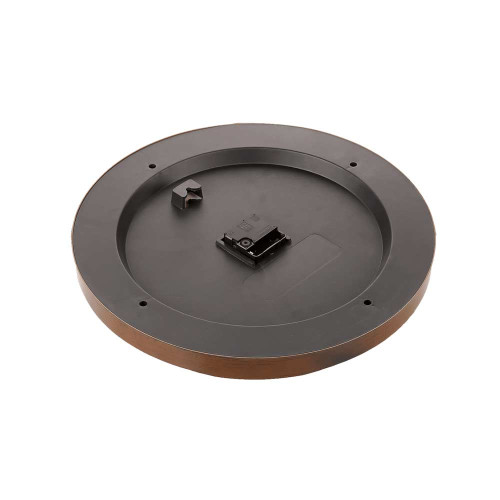 ساعت دیواری مارال قاب قهوه ای صفحه سفید Maral-4751-10-W