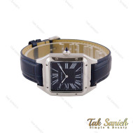 ساعت کارتیر سانتوس دومونت مردانه سرمه ای Cartier-5548-G ساعت کارتیر سانتوس دومونت مردانه سرمه ای Cartier-5548-G
