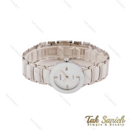 ساعت رادو زنانه وسط سرامیکی سیلور سفید Rado-5577-L