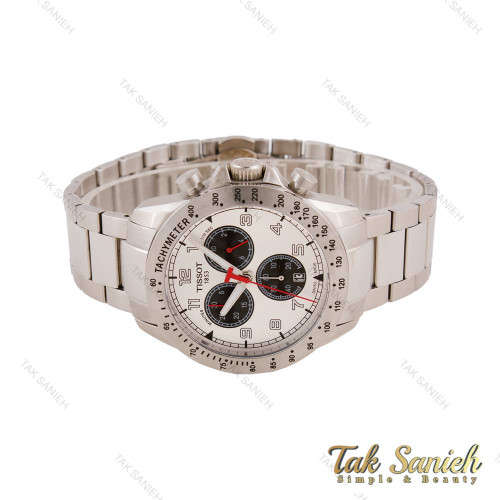 ساعت تیسوت مردانه V8 Alpine سه موتوره سیلور سفید Tissot-5580-G ساعت تیسوت مردانه V8 Alpine سه موتوره سیلور سفید Tissot-5580-G