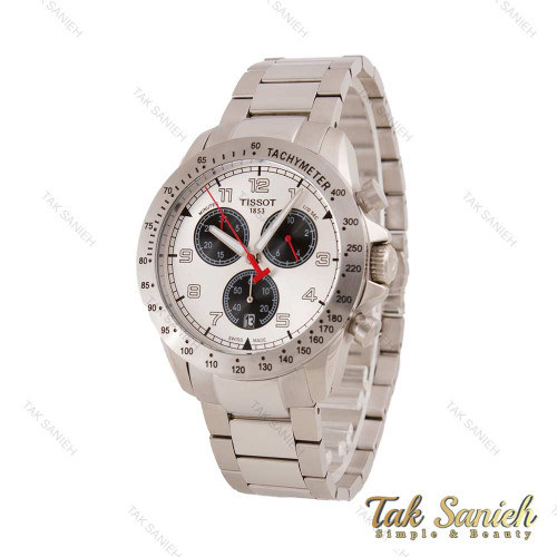 ساعت تیسوت مردانه V8 Alpine سه موتوره سیلور سفید Tissot-5580-G ساعت تیسوت مردانه V8 Alpine سه موتوره سیلور سفید Tissot-5580-G