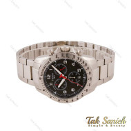 ساعت تیسوت مردانه V8 Alpine سه موتوره نقره ای مشکی Tissot-5581-G ساعت تیسوت مردانه V8 Alpine سه موتوره نقره ای مشکی Tissot-5581-G