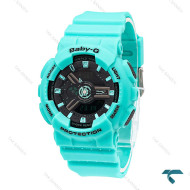 ساعت بیبی جی BA110 زنانه آبی Baby G-5840-G