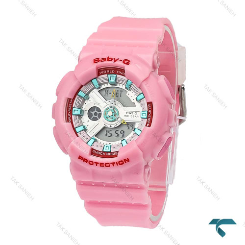 ساعت بیبی جی  BA110 زنانه صورتی Baby G-5841-G