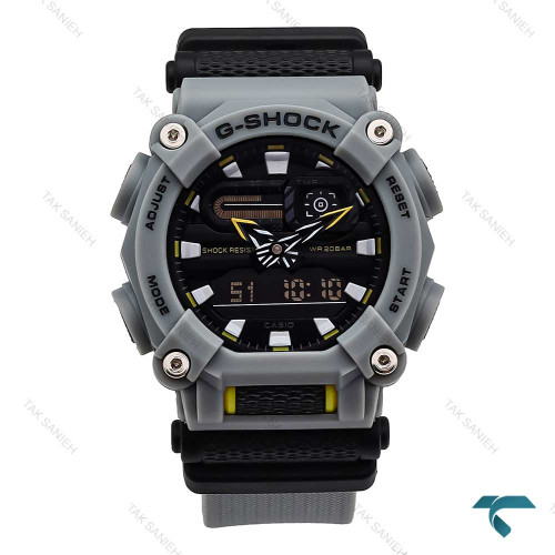ساعت جیشاک GA-900C مردانه طوسی Casio-5874-G ساعت جیشاک GA-900C مردانه طوسی Casio-5874-G
