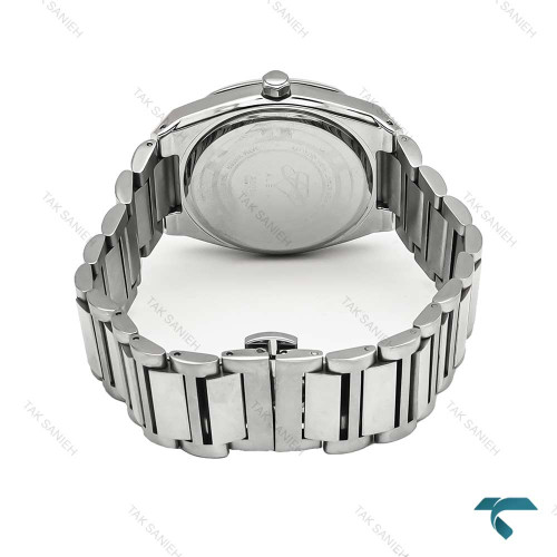 ساعت الکسا A0084 مردانه سیلور صفحه سفید Alexa-5886-G