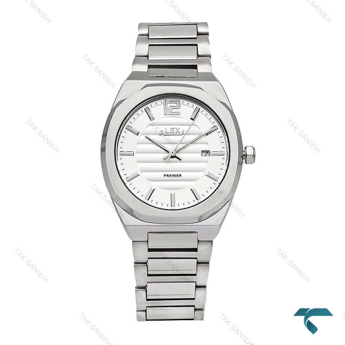 ساعت الکسا A0084 مردانه سیلور صفحه سفید Alexa-5886-G ساعت الکسا A0084 مردانه سیلور صفحه سفید Alexa-5886-G