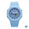 ساعت کاسیو جیشاک GA-2100 مردانه آبی آسمانی Casio-5892-G