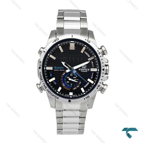 کاسیو ادیفایس ECB800 مردانه استیل صفحه مشکی Casio-5918-G کاسیو ادیفایس ECB800 مردانه استیل صفحه مشکی Casio-5918-G