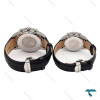 ست ساعت رومانسون استیل مشکی بند چرم Romanson-5987-S ست ساعت رومانسون استیل مشکی بند چرم Romanson-5987-S