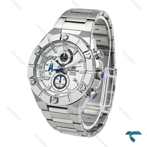 ساعت ادیفایس کاسیو EFR569 سیلور صفحه سفید Casio-6026-G