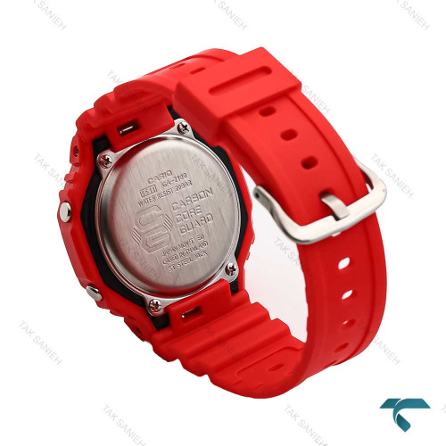 ساعت جیشاک GA2100 مردانه قرمز Casio-6041-L ساعت جیشاک GA2100 مردانه قرمز Casio-6041-L