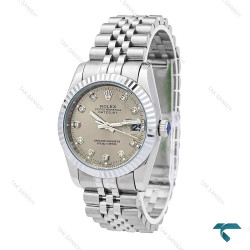 رولکس مردانه سیلور صفحه طوسی ایندکس نگین rolex-6066-G رولکس مردانه سیلور صفحه طوسی ایندکس نگین rolex-6066-G