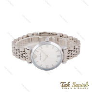 ساعت امپریو آرمانی زنانه نقره ای صفحه سفید ایندکس نگین Armani-5590-L ساعت امپریو آرمانی زنانه نقره ای صفحه سفید ایندکس نگین Armani-5590-L