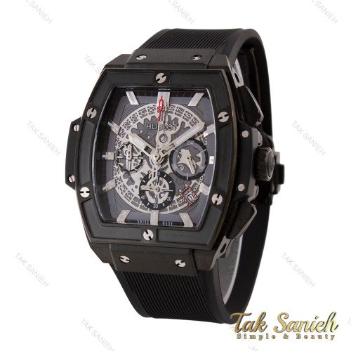 ساعت هابلوت Spirit of Big Bang مردانه فول مشکی Hublot-5607-G ساعت هابلوت Spirit of Big Bang مردانه فول مشکی Hublot-5607-G