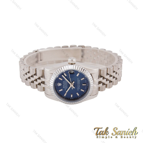 ساعت رولکس زنانه استیل صفحه سرمه ای ایندکس خط Rolex-5615-L ساعت رولکس زنانه استیل صفحه سرمه ای ایندکس خط Rolex-5615-L