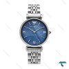 ساعت امپریو آرمانی زنانه سیلور صفحه صدفی سرمه ای Armani-6161-L ساعت امپریو آرمانی زنانه سیلور صفحه صدفی سرمه ای Armani-6161-L