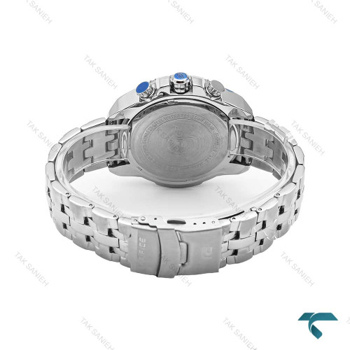 ساعت مچی ادیفایس Ef558 کاسیو رزگلد نقره ای Casio-6180-G