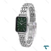 ساعت DW زنانه مستطیلی استیل صفحه سبز DW-6187-L ساعت DW زنانه مستطیلی استیل صفحه سبز DW-6187-L