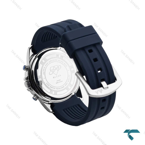 الکسا A0102 پریمیر مردانه سه موتوره استیل سرمه ای Alexa-6209-G
