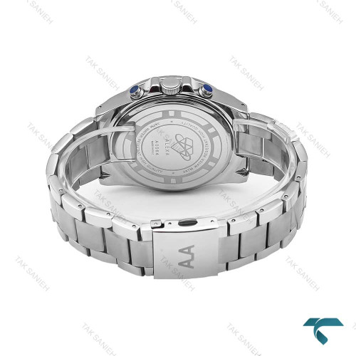 ساعت الکسا Premier A0064 مردانه سه موتوره استیل مشکی Alexa-6221-G