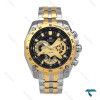 ساعت کاسیو ادیفایس مردانه EF550 دورنگ طلایی صفحه مشکی Casio-6241-G
