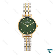 ساعت DW زنانه دورنگ طلایی صفحه سبز مینی DW-6308-L