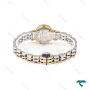دنیل ولینگتون زنانه دورنگ طلایی صفحه سفید مینی DW-6320-L