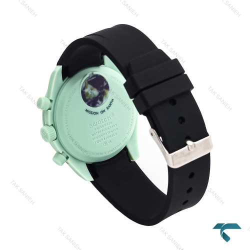 ساعت امگا سواچ بند رابر ماموریت به زمین Swatch-6353-U