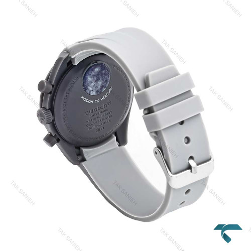 ساعت امگا سواچ بند رابر ماموریت به عطارد یا مرکوری Swatch-6354-U