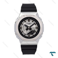 ساعت زنانه جی شاک GM-S2100 قاب استیل صفحه سیلور G-shock-6383-L